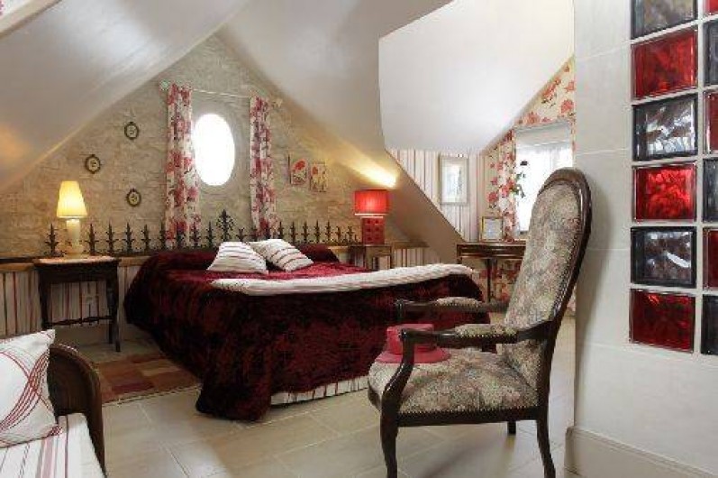 Location de vacances - Chambre d'hôtes à Marchais - chambre 2 pers