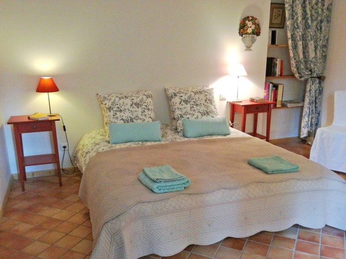 Location de vacances - Gîte à Tharaux - Chambre parentale