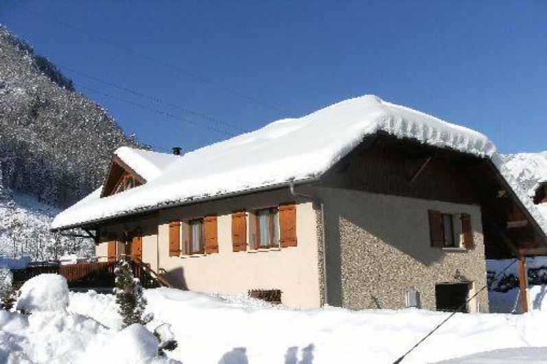 Location de vacances - Appartement à Thônes - La villa l'hiver