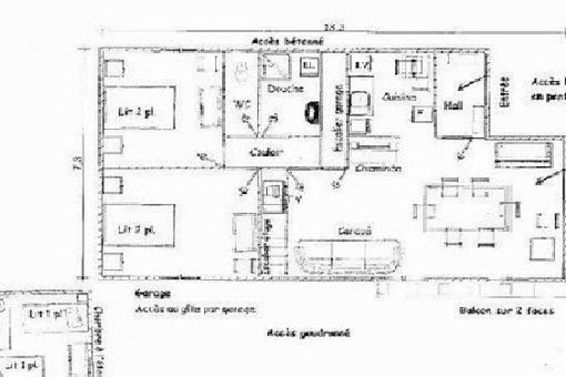 Location de vacances - Chalet à Beaufort