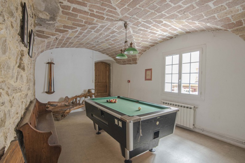 Location de vacances - Mas à Ners - salle rez-de-chaussée pour musique- danser  et repas