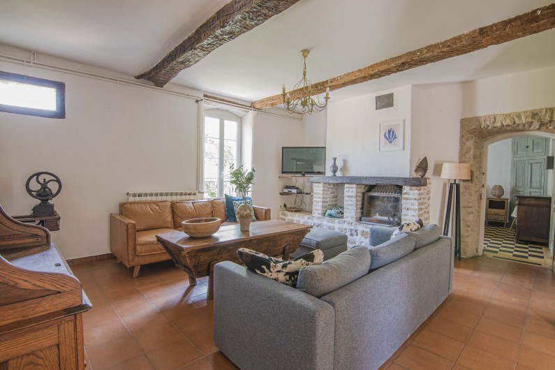 Location de vacances - Mas à Ners - cour intérieure