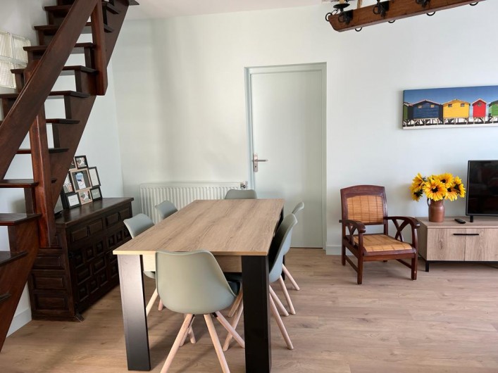Location de vacances - Villa à Blonville-sur-Mer - Salle à manger/ salon