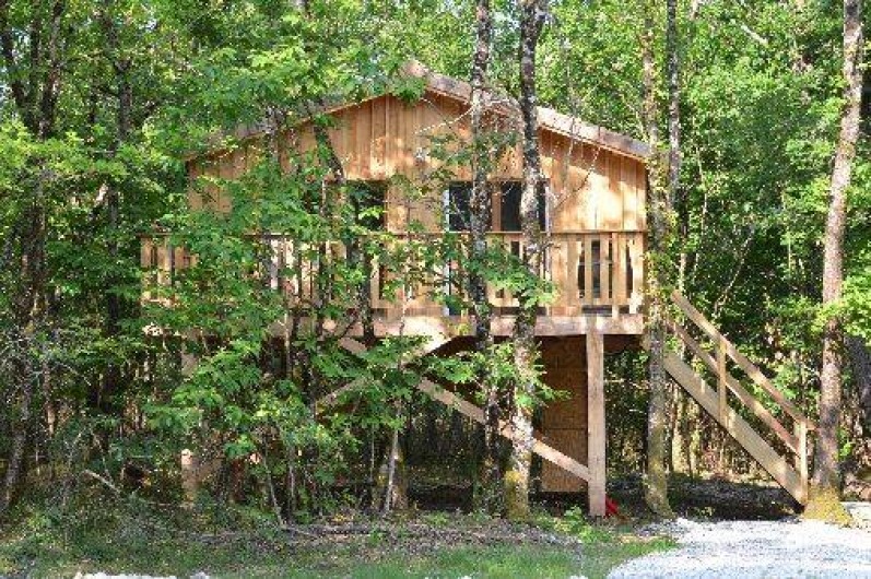 Location de vacances - Cabane dans les arbres à Cabanac-et-Villagrains