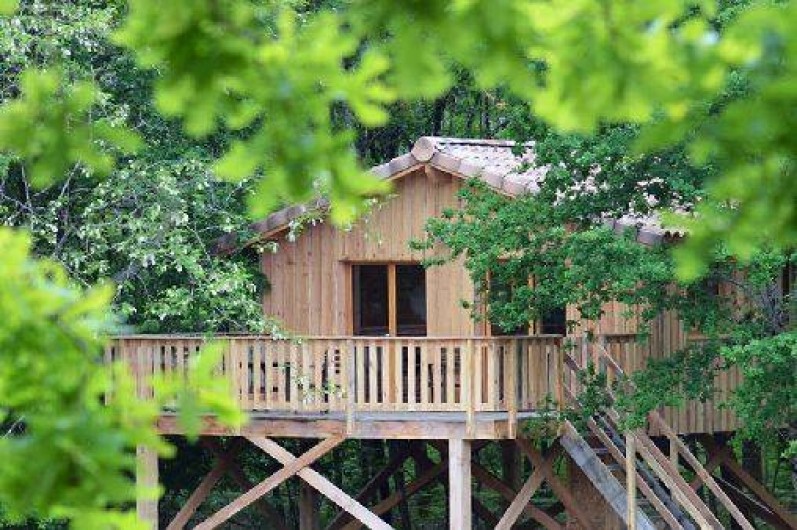 Location de vacances - Cabane dans les arbres à Cabanac-et-Villagrains