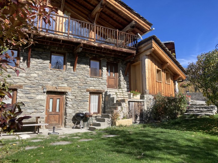 Location de vacances - Chalet à La Rosière - chalet été