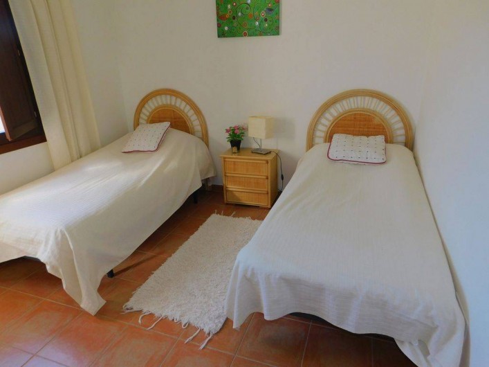 Location de vacances - Appartement à Vera - chambre avec 2 lits de 90X200