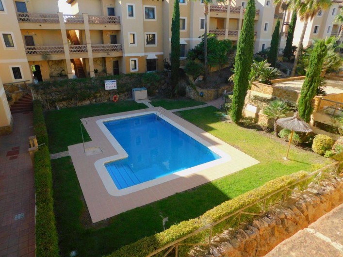 Location de vacances - Appartement à Vera - Appartement situé au 2ème étage . Vue sur la piscine