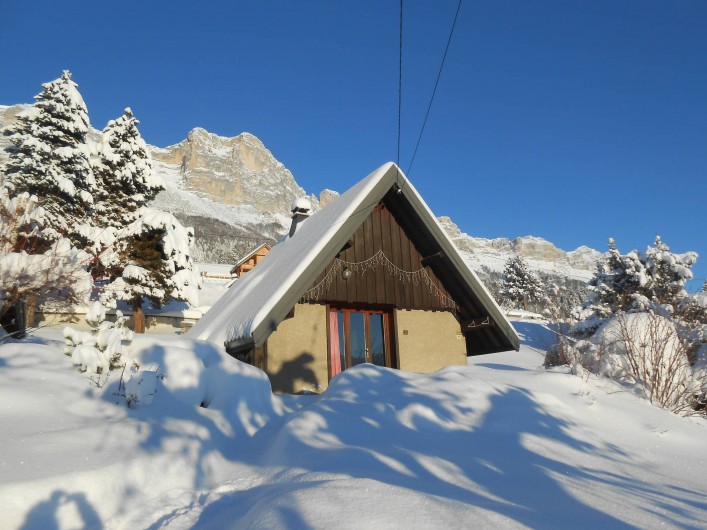 Location de vacances - Chalet à Saint-Hilaire - Hiver