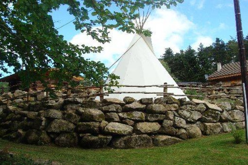 Location de vacances - Tipi à Le Hohwald