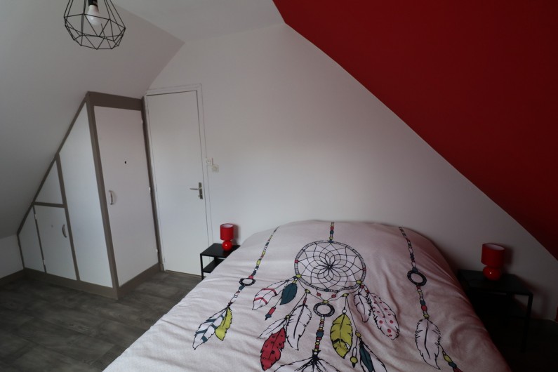 Location de vacances - Appartement à Nazelles-Négron - Chambre "parentale"