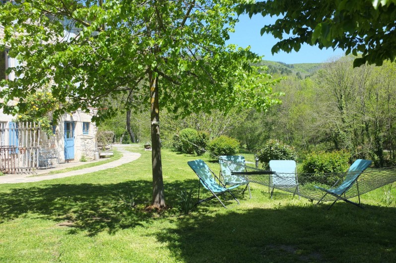 Location de vacances - Mas à Courniou - jardin