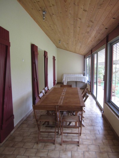 Location de vacances - Maison - Villa à Mauzac-et-Grand-Castang - véranda