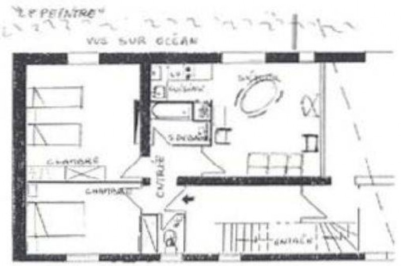 Location de vacances - Appartement à Bidart
