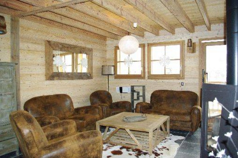 Location de vacances - Chalet à Manigod - Salon