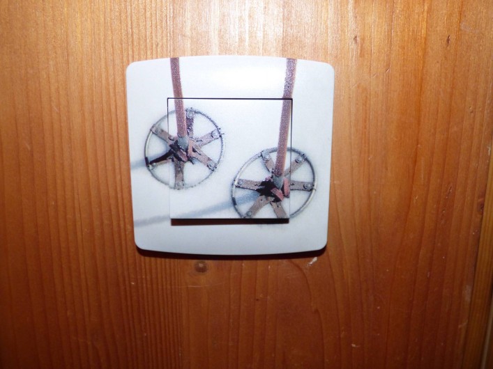 Location de vacances - Appartement à Pralognan-la-Vanoise - Nos boutons électriques, du pur savoyard !