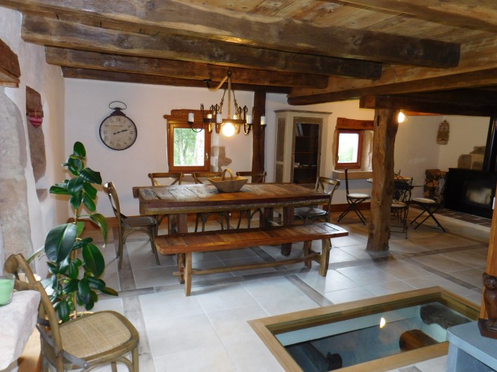 Location de vacances - Gîte à Arrentès-de-Corcieux - Salle à manger