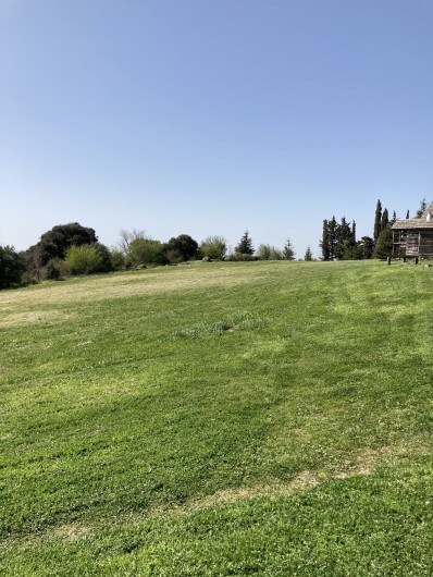 Location de vacances - Appartement à Saissac - deux hectares de nature et de calme