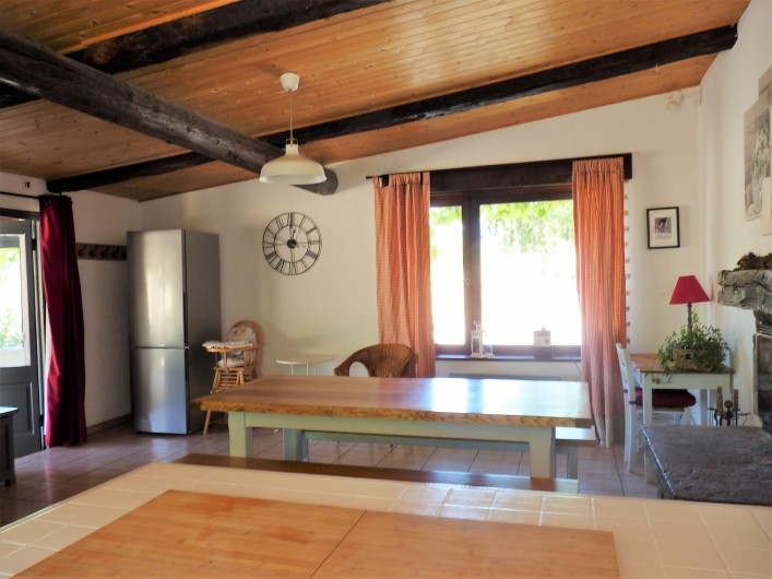Location de vacances - Villa à Labeaume - coin repas