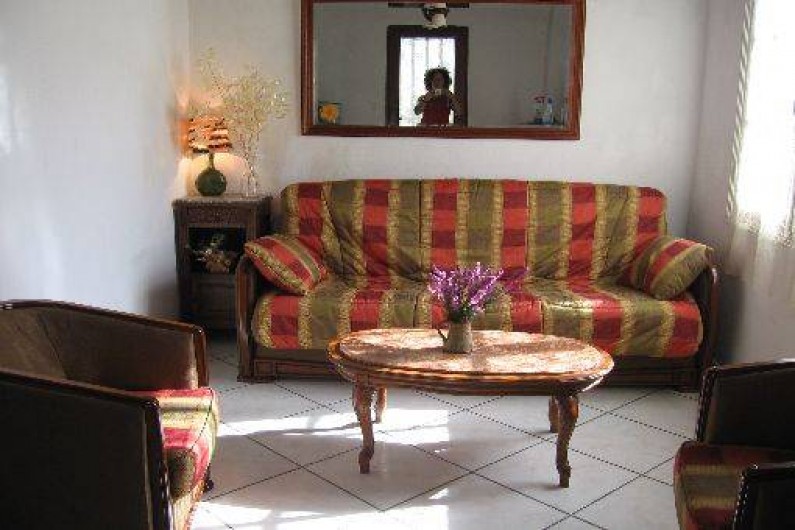 Location de vacances - Gîte à Saint-Étienne-de-Baïgorry - salon