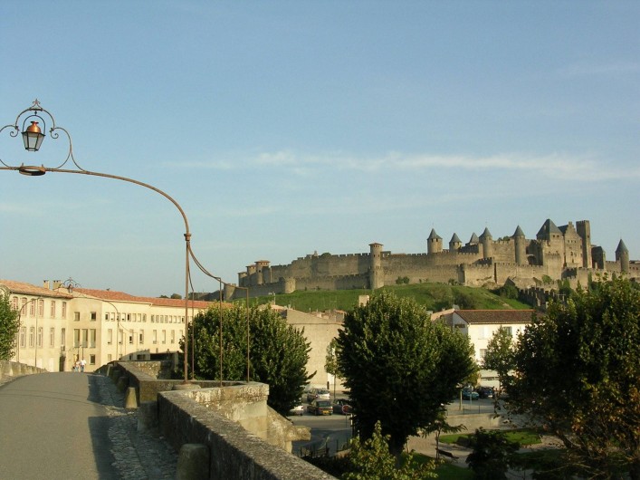Location de vacances - Gîte à Carcassonne - du pont vieux   LA  CITEE