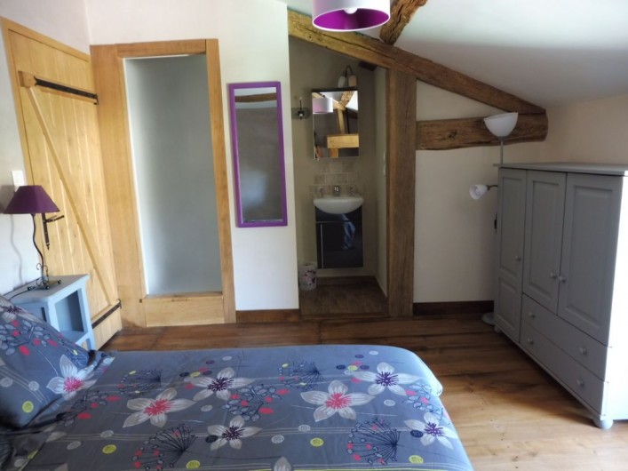 Location de vacances - Villa à Cellefrouin - RDC CHAMBRE LIT 140X200