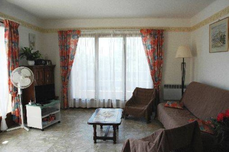 Location de vacances - Gîte à Alata - Le séjour côté salon