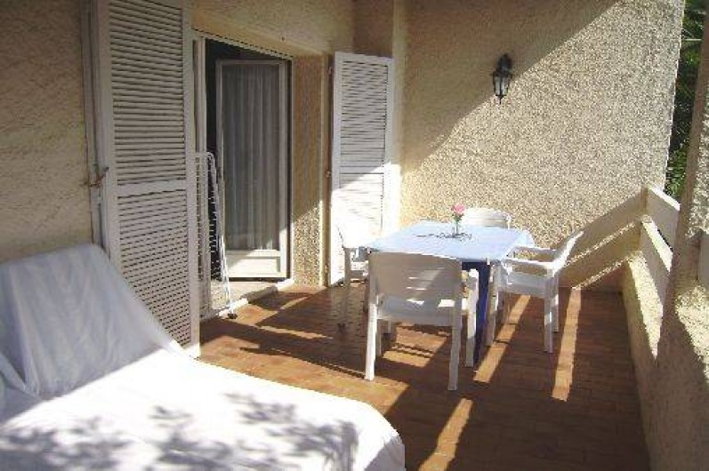 Location de vacances - Gîte à Alata - loggia