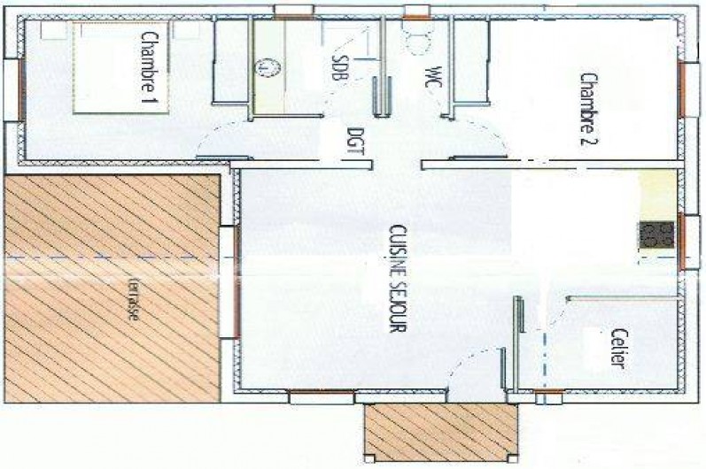 Location de vacances - Villa à Lecci