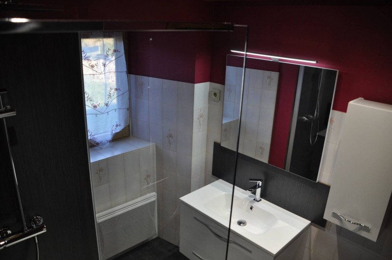 Location de vacances - Gîte à Saint-Flour - salle d'eau