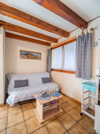 Location de vacances - Gîte à Kaysersberg - Coin salon dans la pièce principale