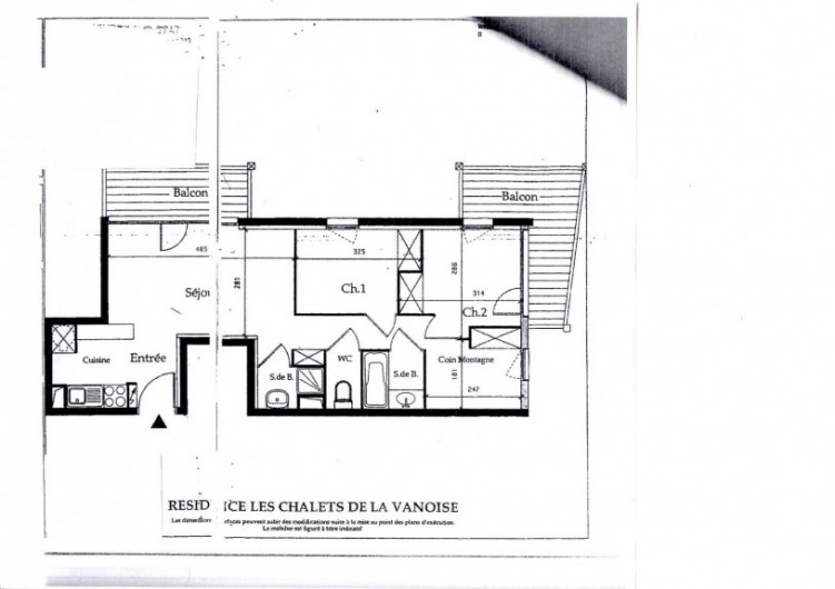 Location de vacances - Appartement à Villarodin-Bourget