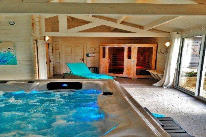 Location de vacances - Gîte à Sallertaine - Jacuzzi et sauna disponible sur réservation