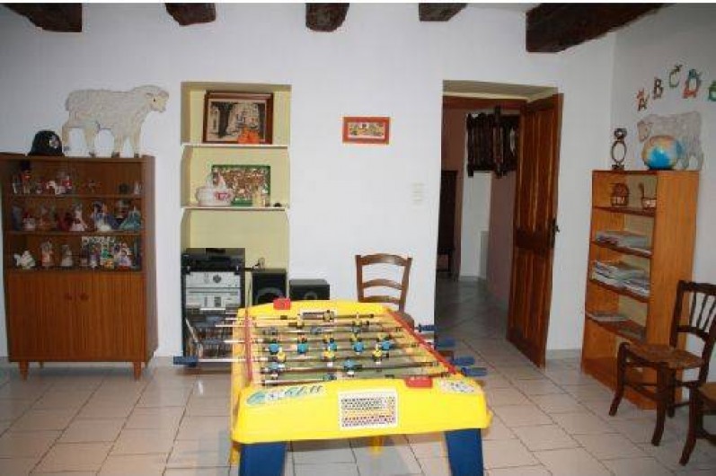Location de vacances - Mas à Montfavet - Salle de jeux