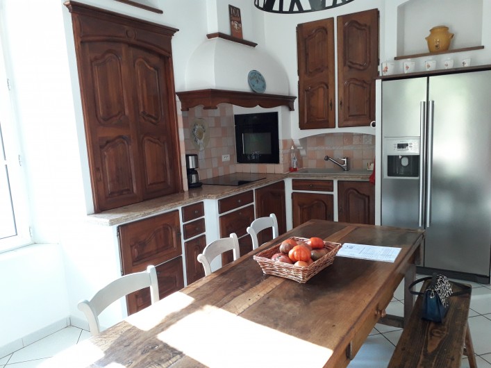 Location de vacances - Mas à Montfavet - cuisine équipée