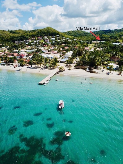 Location de vacances - Villa à Les Trois-Îlets - La plage