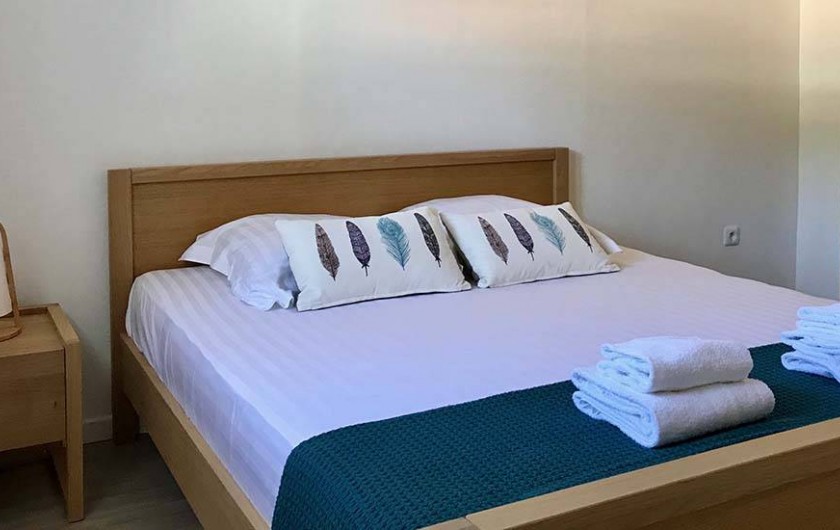 Location de vacances - Villa à Les Trois-Îlets - Chambre lit 160 AVEC CLIMATISATION