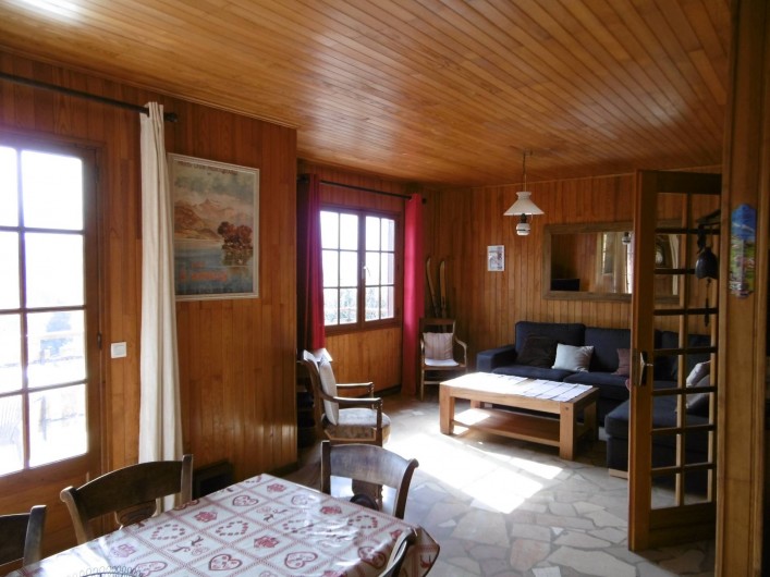 Location de vacances - Chalet à Menthon-Saint-Bernard - Salon et salle à manger