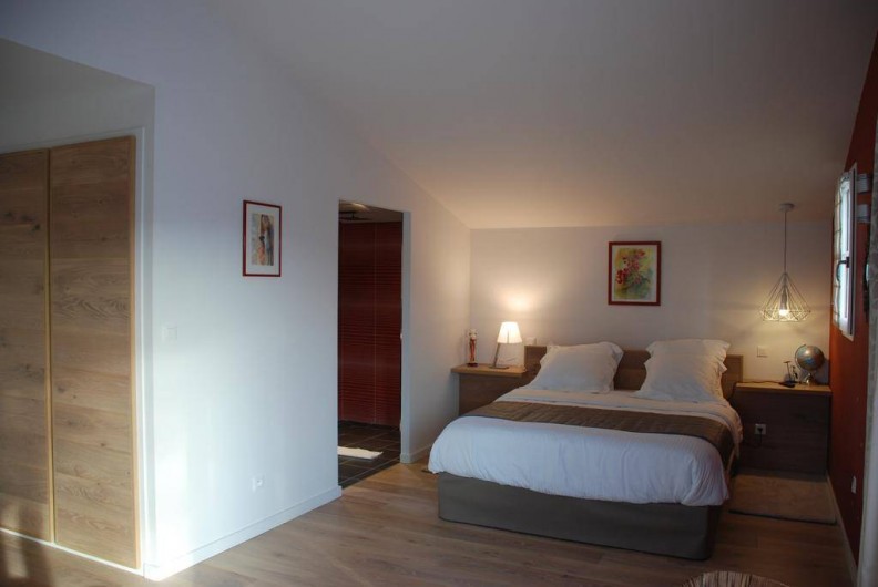 Location de vacances - Chambre d'hôtes à Saint-Magne-de-Castillon - Chambre Terracotta