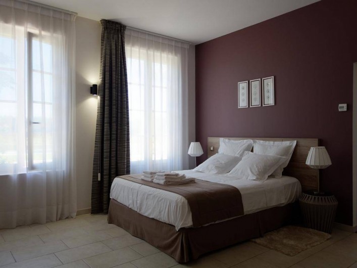 Location de vacances - Chambre d'hôtes à Saint-Magne-de-Castillon - Chambre Clématis