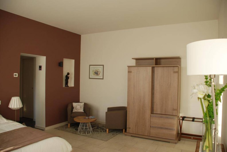 Location de vacances - Chambre d'hôtes à Saint-Magne-de-Castillon - Chambre Clématis