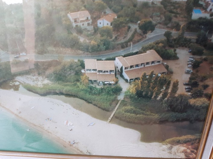 Location de vacances - Studio à Sagone - VUE AERIENNE DE LA RESIDENCE