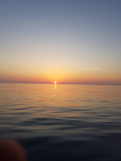 Location de vacances - Studio à Sagone - COUCHER DE SOLEIL