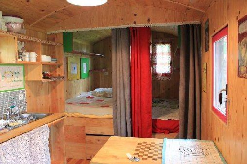 Location de vacances - Roulotte à Bessey