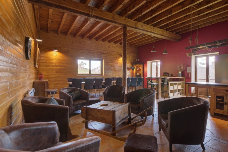 Location de vacances - Chalet à Fontcouverte-la-Toussuire - Salon