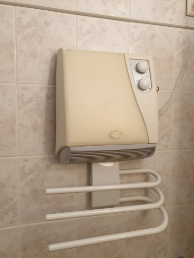 Location de vacances - Studio à Le Lavandou - radiateur souflant