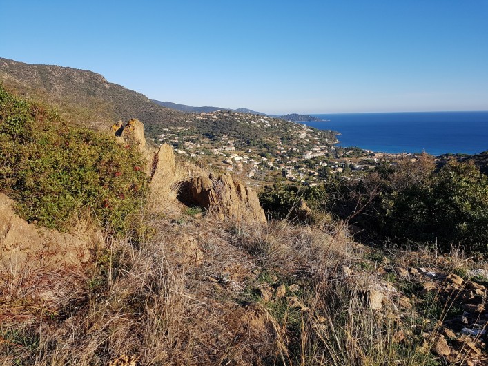 Location de vacances - Studio à Le Lavandou - Petite randonnée au-dessus du logement