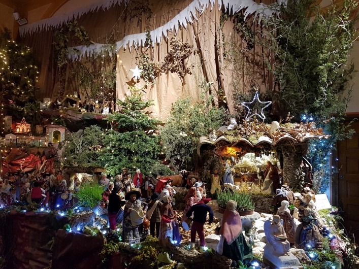 Location de vacances - Studio à Le Lavandou - Crèche provençale