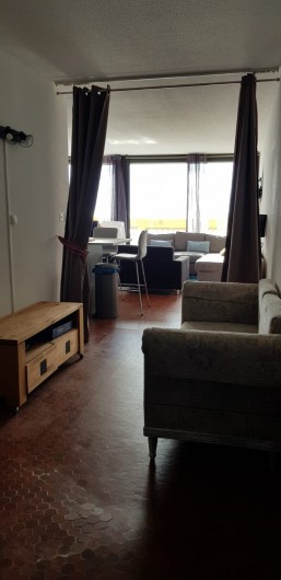 Location de vacances - Appartement à Le Barcarès - vue sur la pièce principale