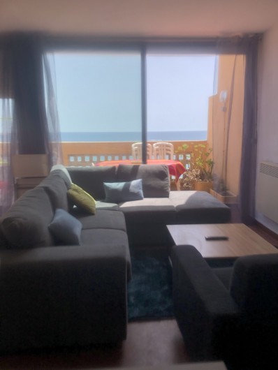 Location de vacances - Appartement à Le Barcarès - salon